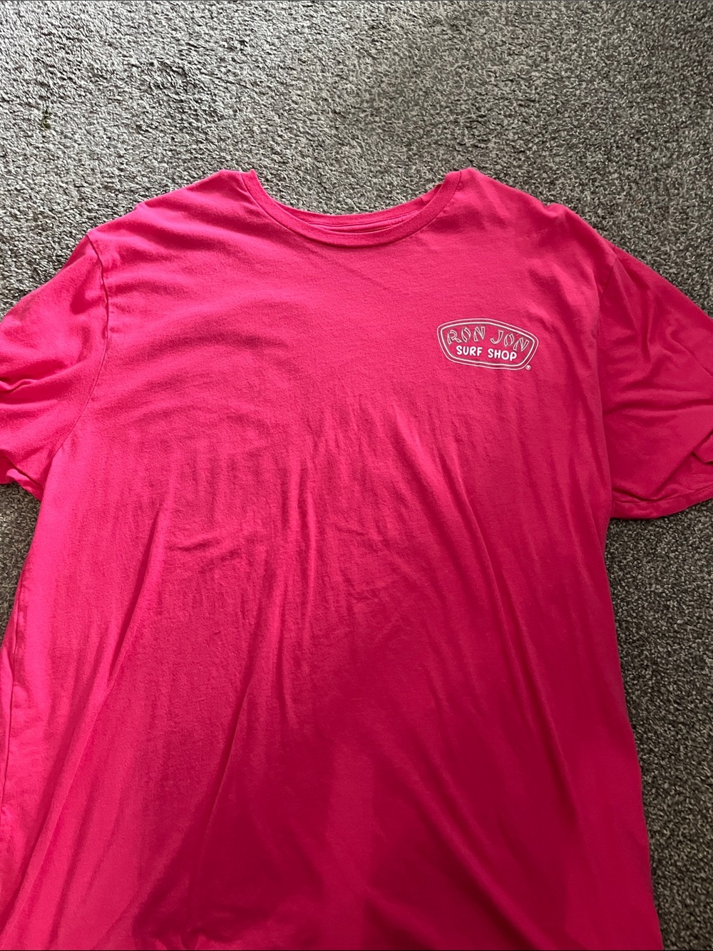 Ron Jon Hot Pink Graphic Logo Tee